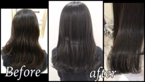 大阪でダブルアッシュの濃いめブルーアッシュが綺麗すぎる!【めぐみさん】の髪