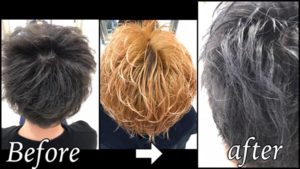 ブリーチからの濃厚なアッシュグレーで外国人風カラー【ひろきくん】の髪