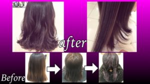 透明感のあるピンクアッシュの再現方法プロセス【みづきさん】の髪