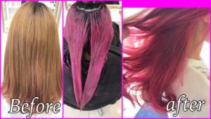 ピンクのインナーカラーの積み重ねで最高グレードに！【まみちゃん】の髪