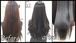 赤味抹殺な濃厚なアッシュグレーで透明感が満開【みゆきさん】の髪