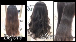 本田流#セピアグレージュで最高の透明感を大阪にて！【きょうこさん】の髪