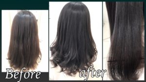 濃厚な#セピアグレージュで透明感抜群の外国人風カラー【かおりさん】の髪