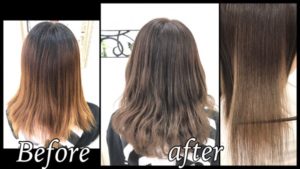 明るめをキープしながら赤味少なくモノトーンアッシュグレー【らんさん】の髪