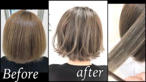 ブリーチしなくてもハイトーンカラーを作るにはプロセスが大事！【みきさん】の髪