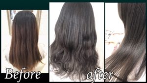 #セピアグレージュで再現する赤味抹殺外国人風カラー【ゆいさん】の髪