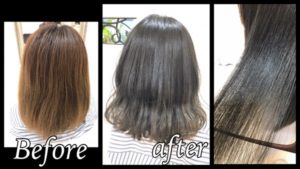 なかなかグレーにならない方は濃いグレーパールにしよう！【りなさん】の髪