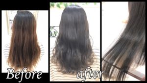 濃厚なアッシュグレーをナチュラルグラデーションで染める!!【えいこさん】の髪