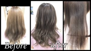 ハイトーンからのバイオレットアッシュのグラデーションカラーが綺麗【まいさん】の髪