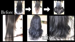 大阪でアールブリーチを使ってダメージ抑えたのブリーチを使ったアッシュグレー【りかさん】の髪