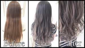 インナーカラーを活用した透明感のある外国人風カラー【さゆりさん】の髪