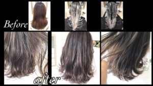 赤味が気になる方はダブルカラーで透明感を引き上げよう！！【しのさん】の髪