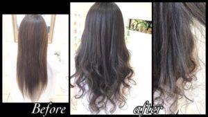 何度も何度も繰り返すクオリティーの上がるアッシュグレージュ【あいかさん】の髪