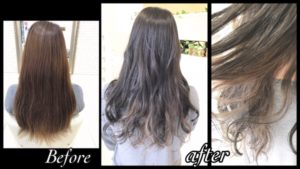 ハイライトを白っぽくしながら濃厚なモノトーングレージュがお洒落！【あきこさん】の髪