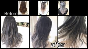 大阪で外国人風カラーをするならアールブリーチを使おう!!【あやのさん】の髪