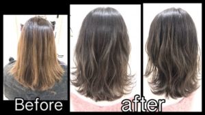 新色！スモークミルクグレージュがやっぱり綺麗！！！【まゆさん】の髪