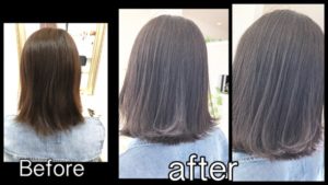 明るさを残したスモークミルクグレージュがお洒落！！【いくみさん】の髪