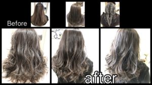 大阪でハイライトを白くしたい方はこのプロセスで作ろう！【ちえみさん】の髪