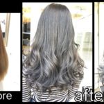 濃厚なバイオレットアッシュで赤味と黄ばみを抹殺しよう！！！【あやのさん】の髪