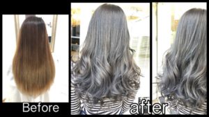 濃厚なバイオレットアッシュで赤味と黄ばみを抹殺しよう！！！【あやのさん】の髪