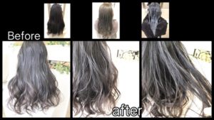 ブリーチを使わずに段階的ダブルカラーで赤味抹殺外国人風カラーを手に入れよう!【わかなさん】の髪