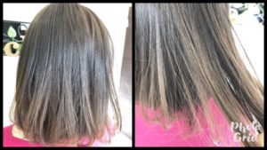 明るさをキープした透明感のあるグレージュが可愛い！！【みすぎさん】の髪