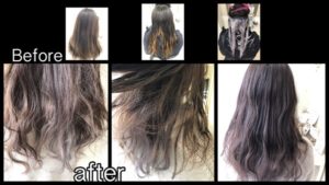 関西でインナーカラーをお洒落なラベンダーアッシュにする！【みどりさん】の髪