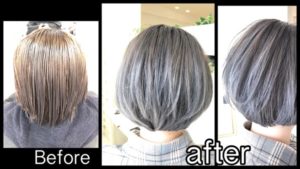 関西でホワイトグレージュの外国人風カラーが綺麗【みきさん】の髪