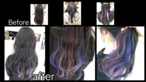 お洒落なラベンダー、ピンク、シルバーのインナーカラーが可愛い！！【せいこさん】の髪