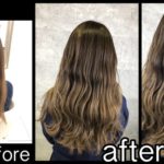 白髪を染めながらノアカラー|透明感をキープしたスモークミルクグレージュが綺麗！！！【ようこさん】の髪