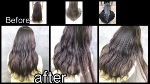 髪の毛を柔らかく見せる透明感のあるミルクティーベージュがお洒落【まなみさん】の髪