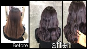 マルサラピンクカラーで透明感のあるお洒落カラーは積み重ねが大切【まこさん】の髪