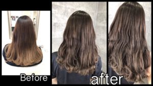 透明感抜群なシルバーミルクグレージュでお洒落な外国人風カラー【ななみさん】の髪