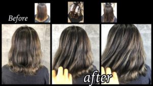 アールブリーチでハイライトとノアカラーでお洒落な外国人風カラー【あさじさん】の髪