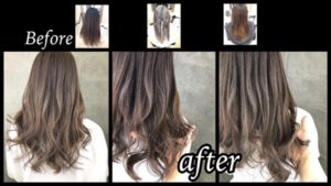 大阪でブリーチ履歴なしの土台からのアールブリーチで外国人風カラー【みゆきさん】の髪