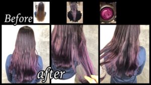 大阪でグラデーションカラーの履歴を活かした濃厚なピンクアッシュが可愛すぎた！！【けいこさん】の髪