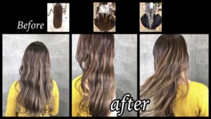 大阪で白髪を染めながらハイライトで外国人風カラーを再現しよう!!