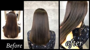 透明感抜群のアッシュグレーで外国人のような質感のあるカラーに！【しおりさん】の髪