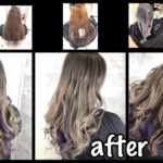 アールブリーチを積み重ね白髪を染めながらシルバーカラーに！【ゆみこさん】の髪