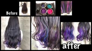 大阪でファンシーなユニコーンインナーカラーが可愛い過ぎた!【ほのかさん】の髪