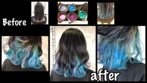 大阪でパステルユニーコーンインナーカラーを再現するには!!【さきさん】の髪