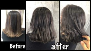 大阪でハイライトの履歴を活かしたシルバーラベンダーグレーが綺麗すぎた！【ゆいさん】の髪