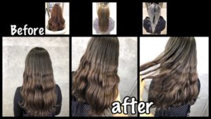 大阪て赤味抹殺セピアグレージュをダブルカラーで再現しよう！！【あさみさん】の髪