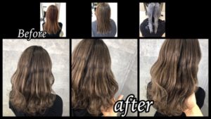 大阪で暗くならい白髪染めをしたい方にオススメのプロセスはこれだ！【ゆみこさん】の髪