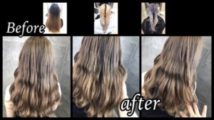 大阪でアールブリーチからの外国人風カラーミルクティーグレージュが綺麗！！【ゆいほさん】の髪