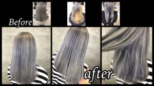 白髪染めをシルバーグレイヘアに!大阪で再現するにはこのプロセスで染めよう!