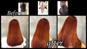 大阪でオレンジカラー！ブリーチから濃厚に染めたら綺麗すぎた！【ゆきこさん】の髪