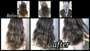 大阪豊中で白髪染めを明るく外国人風カラーにしたい方は積み重ねが大切！【ゆかりさん】の髪