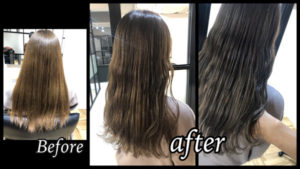 大阪豊中カラトリで積み重ねるミルクラベンダーグレージュの安定感が凄すぎる！！【まゆさん】の髪