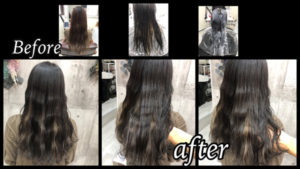 大阪豊中でハイライトを入れたお洒落な外国人風カラーが大人気！【さつきさん】の髪